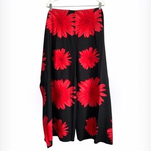 Uluwatu Hawaiian Floral Print Tied Wrap Style Pants